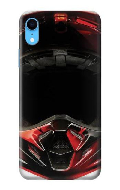 S1373 Motorcycle Helmet Case Cover Custodia per iPhone XR