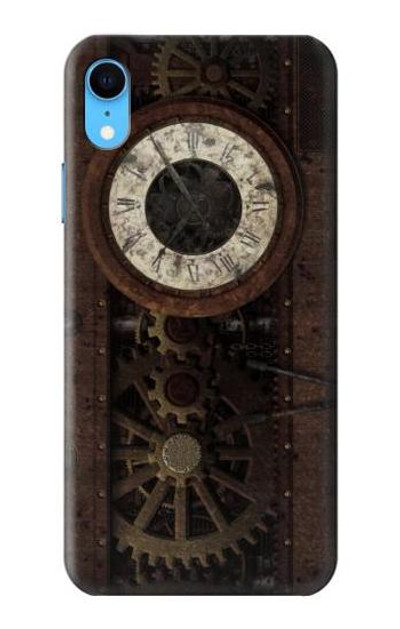 S3221 Steampunk Clock Gears Case Cover Custodia per iPhone XR