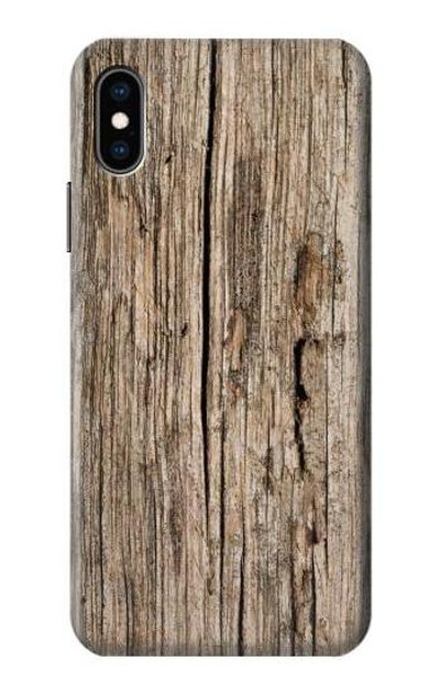 S0600 Wood Graphic Printed Case Cover Custodia per iPhone X, iPhone XS
