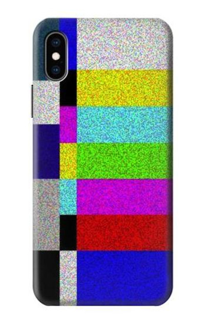 S2871 Noise Signal TV Case Cover Custodia per iPhone X, iPhone XS