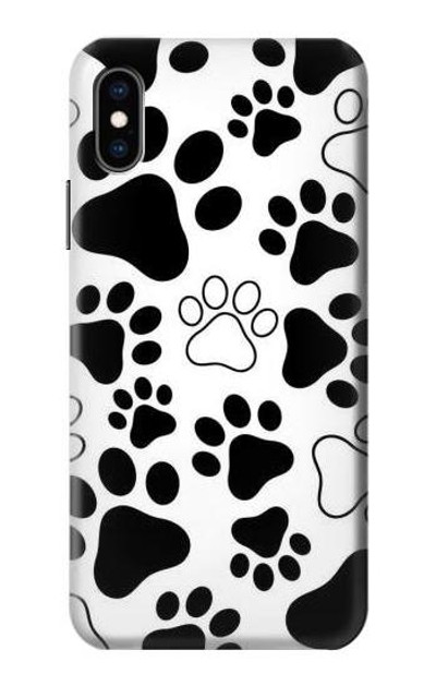 S2904 Dog Paw Prints Case Cover Custodia per iPhone X, iPhone XS S2904 Dog Paw Prints Case Cover Custodia per iPhone X, iPhone XS