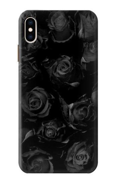 S3153 Black Roses Case Cover Custodia per iPhone XS Max