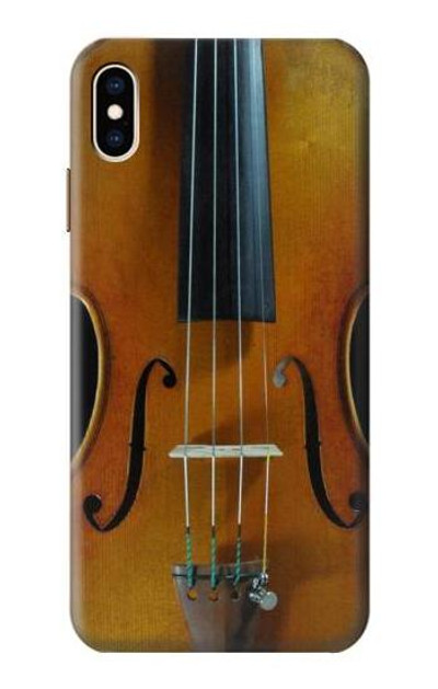 S3234 Violin Case Cover Custodia per iPhone XS Max