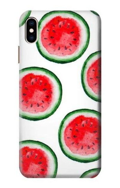 S3236 Watermelon Pattern Case Cover Custodia per iPhone XS Max