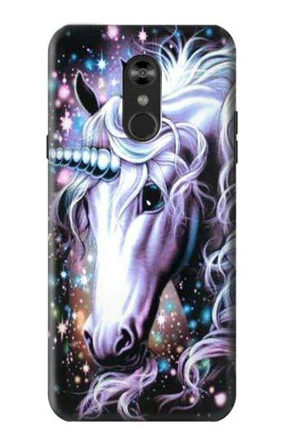 S0749 Unicorn Horse Case Cover Custodia per LG Q Stylo 4, LG Q Stylus