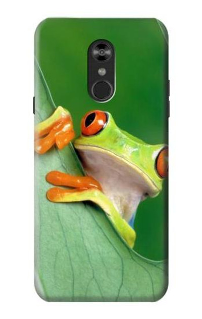 S1047 Little Frog Case Cover Custodia per LG Q Stylo 4, LG Q Stylus