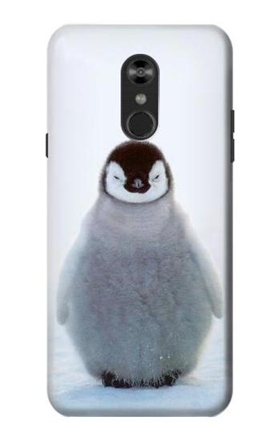 S1075 Penguin Ice Case Cover Custodia per LG Q Stylo 4, LG Q Stylus
