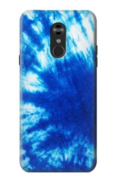 S1869 Tie Dye Blue Case Cover Custodia per LG Q Stylo 4, LG Q Stylus