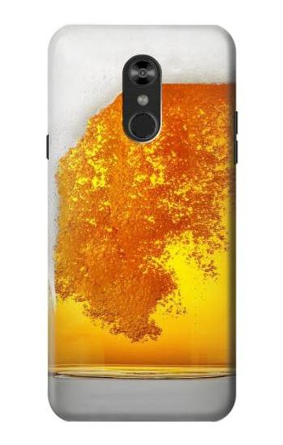 S2391 Beer Glass Case Cover Custodia per LG Q Stylo 4, LG Q Stylus