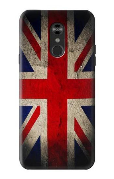 S2894 Vintage British Flag Case Cover Custodia per LG Q Stylo 4, LG Q Stylus