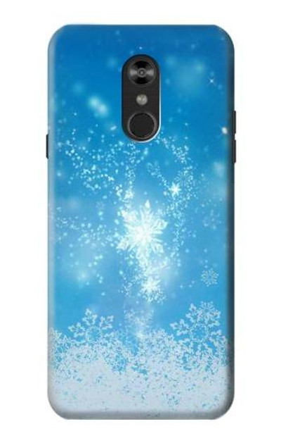 S2923 Frozen Snow Spell Magic Case Cover Custodia per LG Q Stylo 4, LG Q Stylus