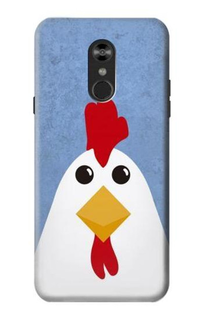S3254 Chicken Cartoon Case Cover Custodia per LG Q Stylo 4, LG Q Stylus
