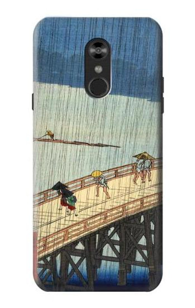 S3347 Utagawa Hiroshige Sudden shower Case Cover Custodia per LG Q Stylo 4, LG Q Stylus