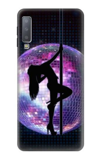 S3284 Sexy Girl Disco Pole Dance Case Cover Custodia per Samsung Galaxy A7 (2018)