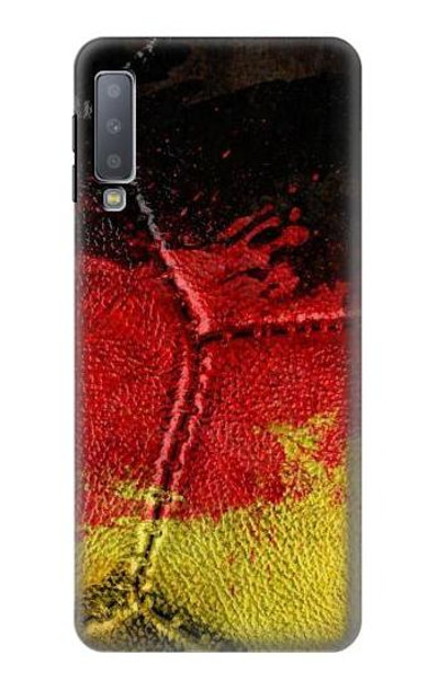 S3303 Germany Flag Vintage Football Graphic Case Cover Custodia per Samsung Galaxy A7 (2018)