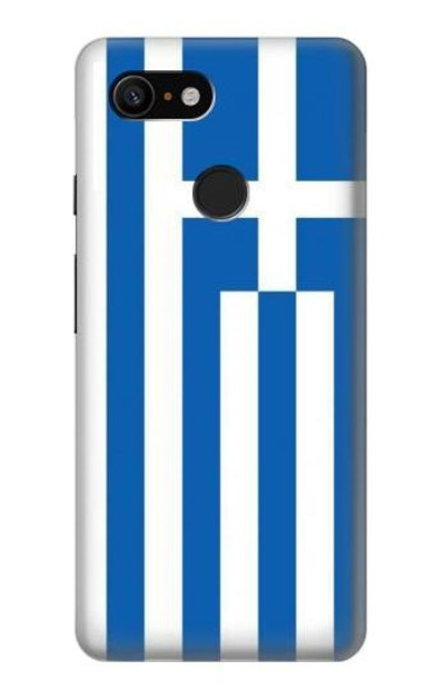 S3102 Flag of Greece Case Cover Custodia per Google Pixel 3