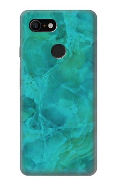 S3147 Aqua Marble Stone Case Cover Custodia per Google Pixel 3