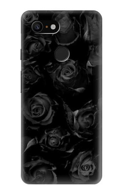 S3153 Black Roses Case Cover Custodia per Google Pixel 3