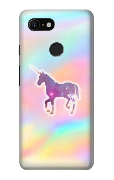 S3203 Rainbow Unicorn Case Cover Custodia per Google Pixel 3