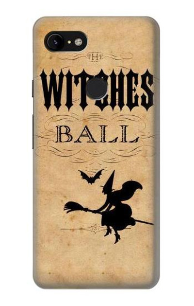 S2648 Vintage Halloween The Witches Ball Case Cover Custodia per Google Pixel 3 XL