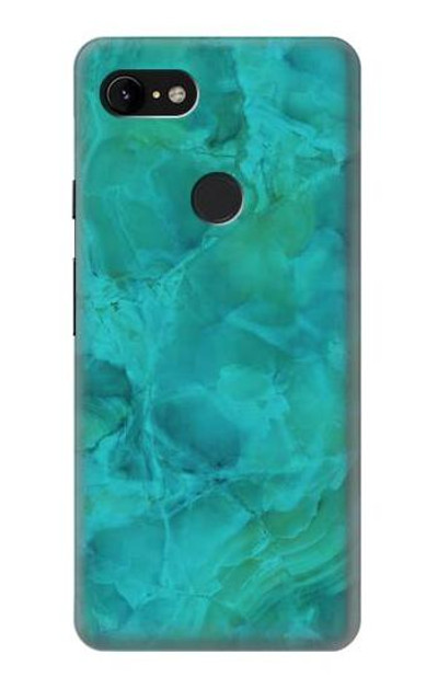 S3147 Aqua Marble Stone Case Cover Custodia per Google Pixel 3 XL