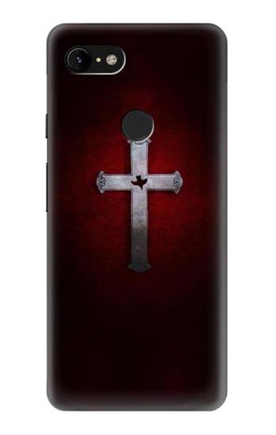 S3160 Christian Cross Case Cover Custodia per Google Pixel 3 XL