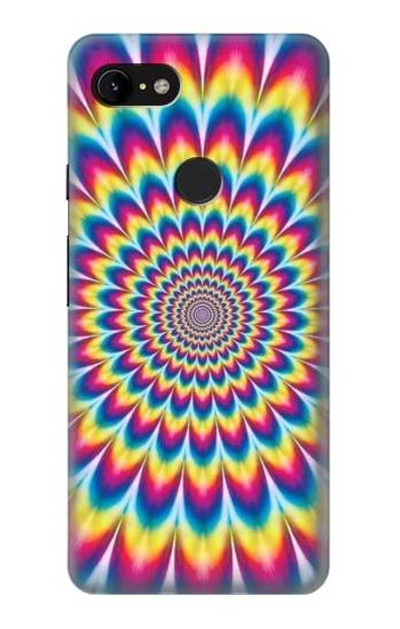 S3162 Colorful Psychedelic Case Cover Custodia per Google Pixel 3 XL