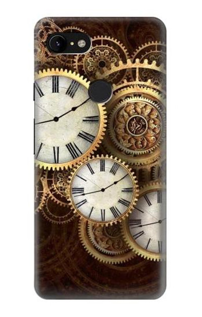 S3172 Gold Clock Live Case Cover Custodia per Google Pixel 3 XL