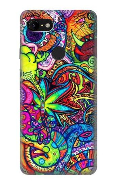 S3255 Colorful Art Pattern Case Cover Custodia per Google Pixel 3 XL
