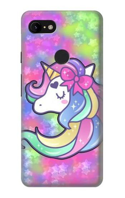 S3264 Pastel Unicorn Case Cover Custodia per Google Pixel 3 XL