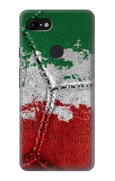 S3318 Italy Flag Vintage Football Graphic Case Cover Custodia per Google Pixel 3 XL