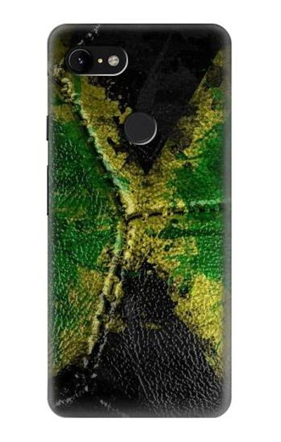 S3319 Jamaica Flag Vintage Football Graphic Case Cover Custodia per Google Pixel 3 XL