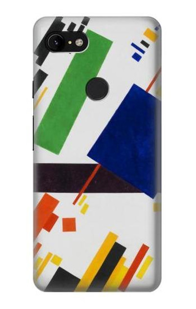 S3343 Kazimir Malevich Suprematist Composition Case Cover Custodia per Google Pixel 3 XL