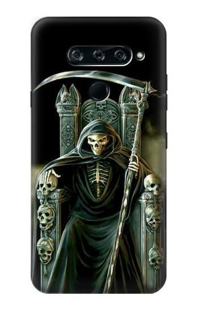 S1024 Grim Reaper Skeleton King Case Cover Custodia per LG V40, LG V40 ThinQ