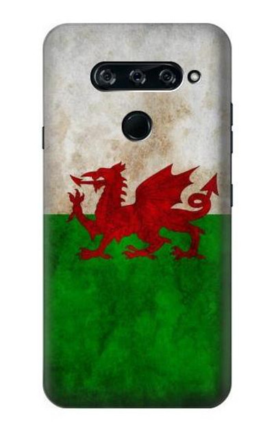 S2976 Wales Football Soccer Euro 2016 Flag Case Cover Custodia per LG V40, LG V40 ThinQ