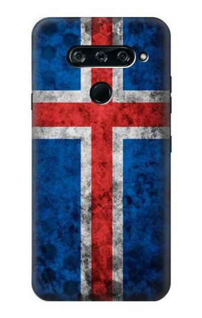 S3000 Iceland Football Soccer Euro 2016 Case Cover Custodia per LG V40, LG V40 ThinQ