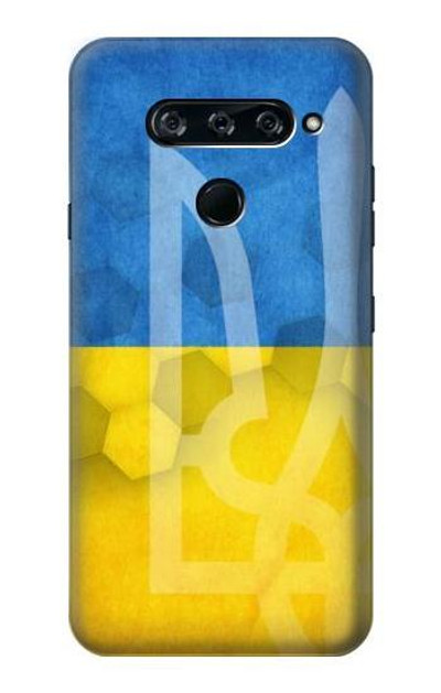 S3006 Ukraine Football Soccer Euro 2016 Case Cover Custodia per LG V40, LG V40 ThinQ