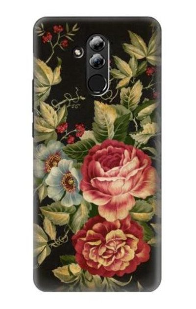 S3013 Vintage Antique Roses Case Cover Custodia per Huawei Mate 20 lite