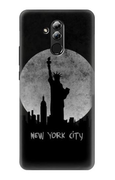 S3097 New York City Case Cover Custodia per Huawei Mate 20 lite