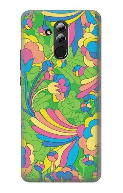 S3273 Flower Line Art Pattern Case Cover Custodia per Huawei Mate 20 lite