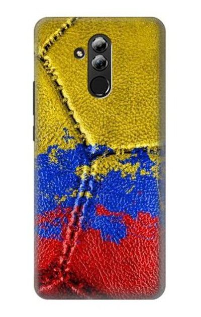 S3306 Colombia Flag Vintage Football Graphic Case Cover Custodia per Huawei Mate 20 lite