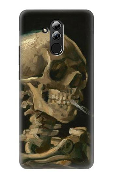 S3358 Vincent Van Gogh Skeleton Cigarette Case Cover Custodia per Huawei Mate 20 lite