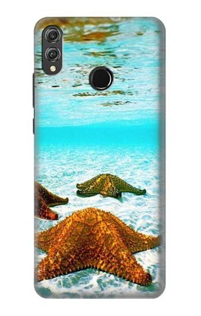 S1679 Starfish Sea Beach Case Cover Custodia per Huawei Honor 8X