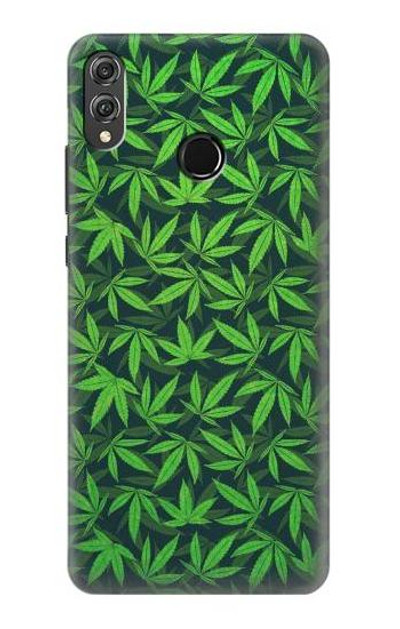 S2666 Marijuana Pattern Case Cover Custodia per Huawei Honor 8X