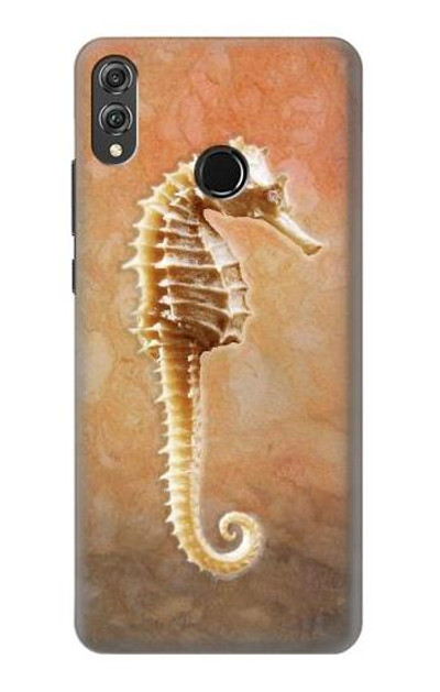 S2674 Seahorse Skeleton Fossil Case Cover Custodia per Huawei Honor 8X
