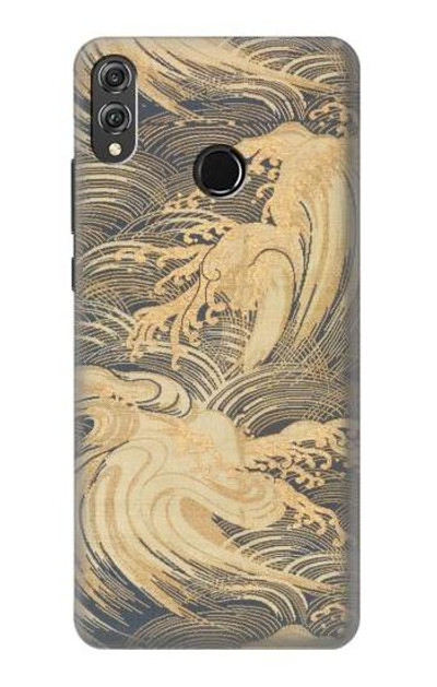 S2680 Japan Art Obi With Stylized Waves Case Cover Custodia per Huawei Honor 8X