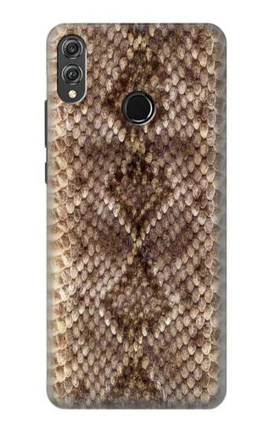 S2875 Rattle Snake Skin Graphic Printed Case Cover Custodia per Huawei Honor 8X