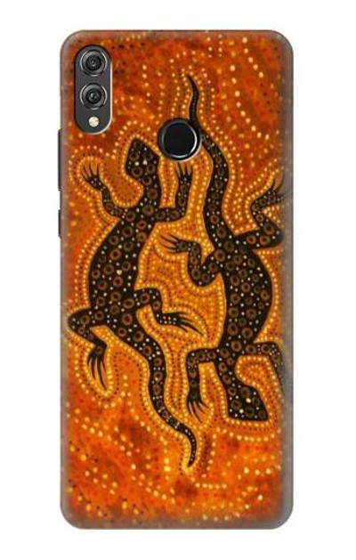 S2901 Lizard Aboriginal Art Case Cover Custodia per Huawei Honor 8X