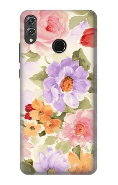 S3035 Sweet Flower Painting Case Cover Custodia per Huawei Honor 8X