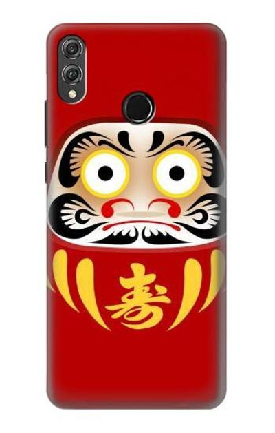 S3045 Japan Good Luck Daruma Doll Case Cover Custodia per Huawei Honor 8X